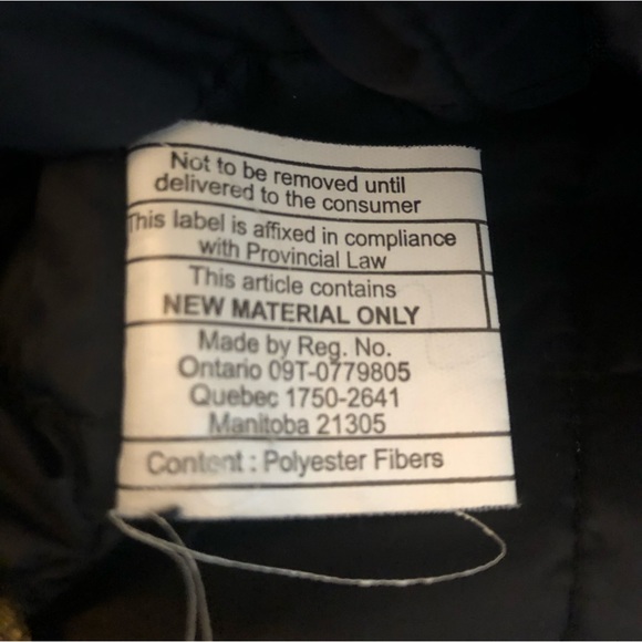 $295 Guess Men's Gray Wool-Blend Insulated Military Quilted Coat Jacket Size M - Picture 6 of 6